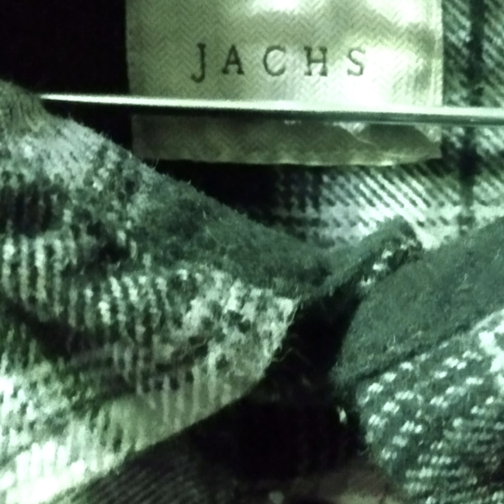 Jachs long sleeve button up flannel shirt/ size=XL, multicolor